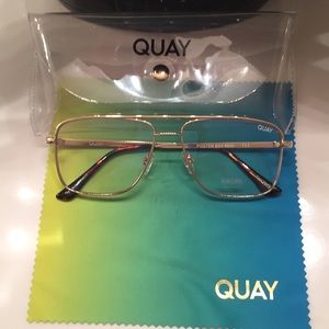Quay Women’s or men’s clear glasses